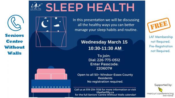 SCWW Presentation: Sleep Health